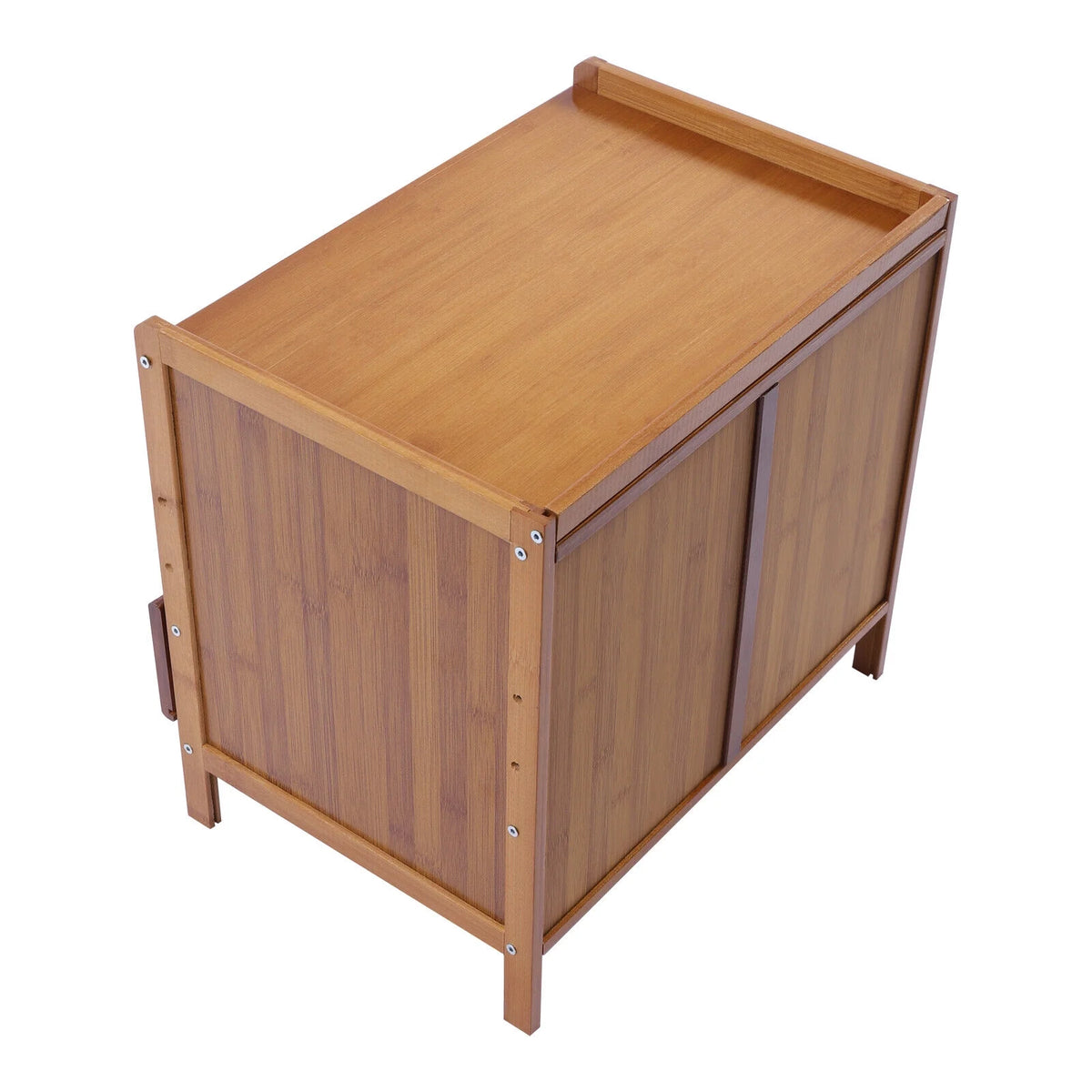Bamboo Nightstand with Drawer F79186