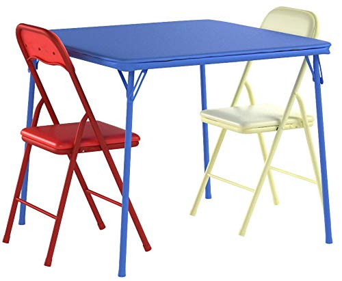 5-Piece Folding Square Table and Chairs Set A495