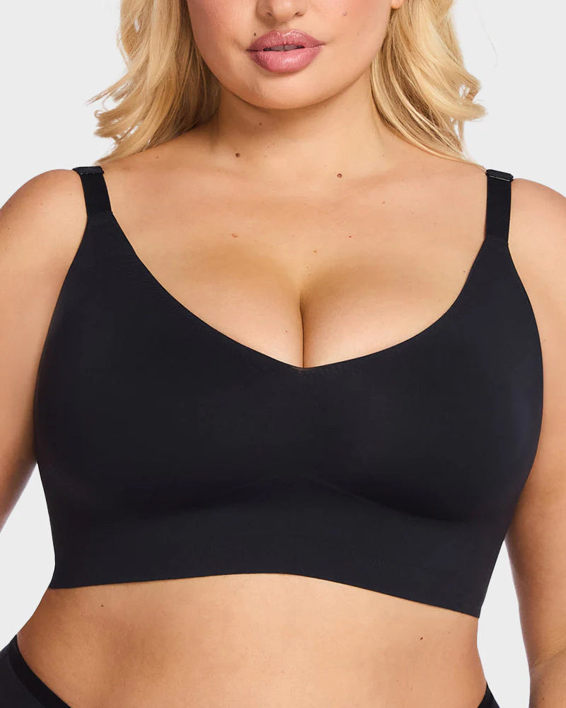 V-Neck Wireless Bra E1549
