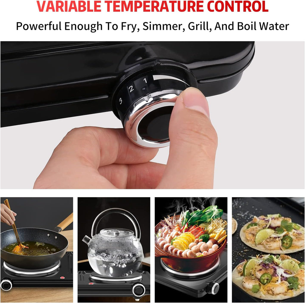 1800W Portable Double Electric Hot Plate Q1735