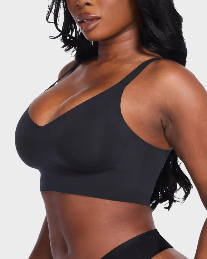 V-Neck Wireless Bra E1549