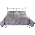 White Queen Metal Spindle Bed H389