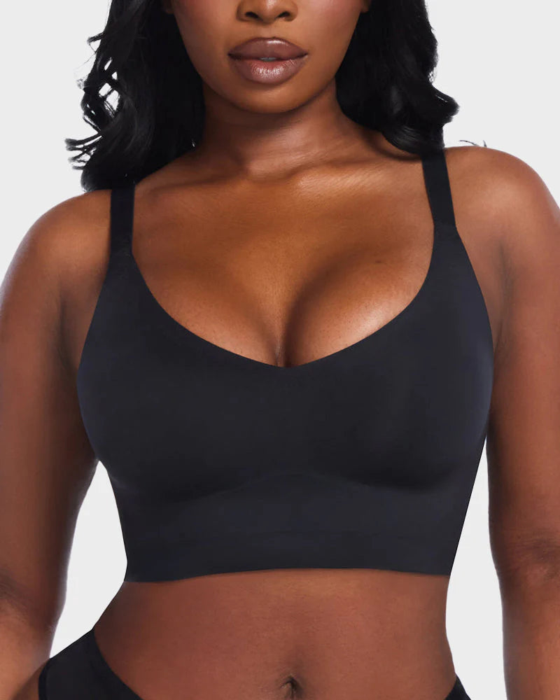 V-Neck Wireless Bra E1549