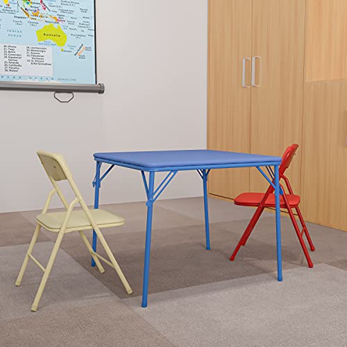 5-Piece Folding Square Table and Chairs Set A495