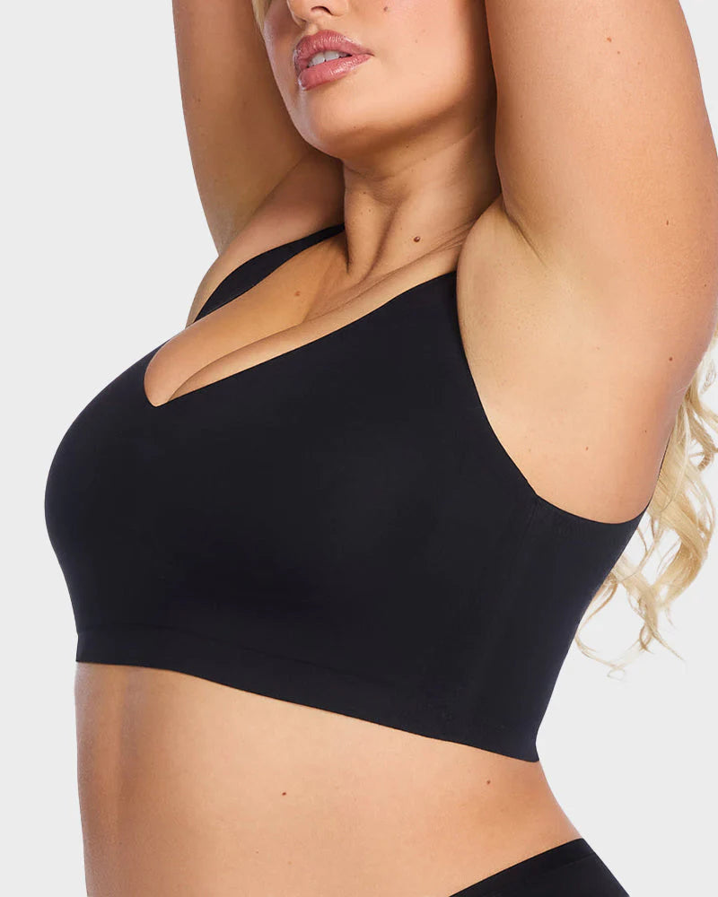 V-Neck Wireless Bra E1549