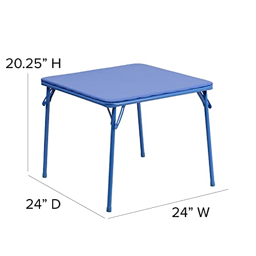 5-Piece Folding Square Table and Chairs Set A495