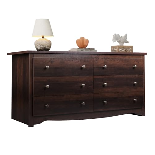 Black 5 Drawer Wood Dresser H37478