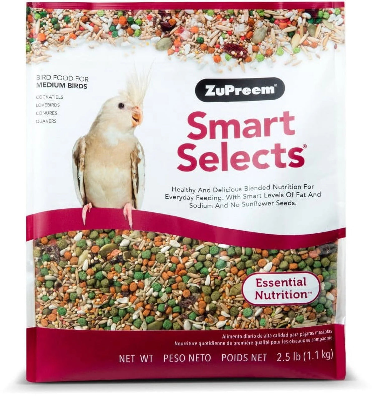 7.5 lb Bird Food for Medium Birds X375174